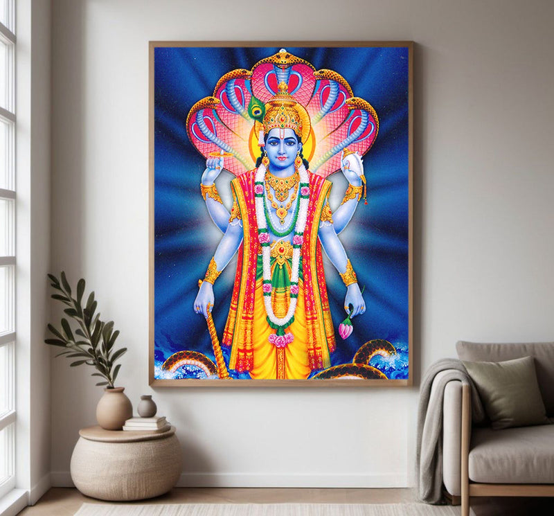 The Preserver Religious Photo frame with Acrylic glass for Home Decorative Item