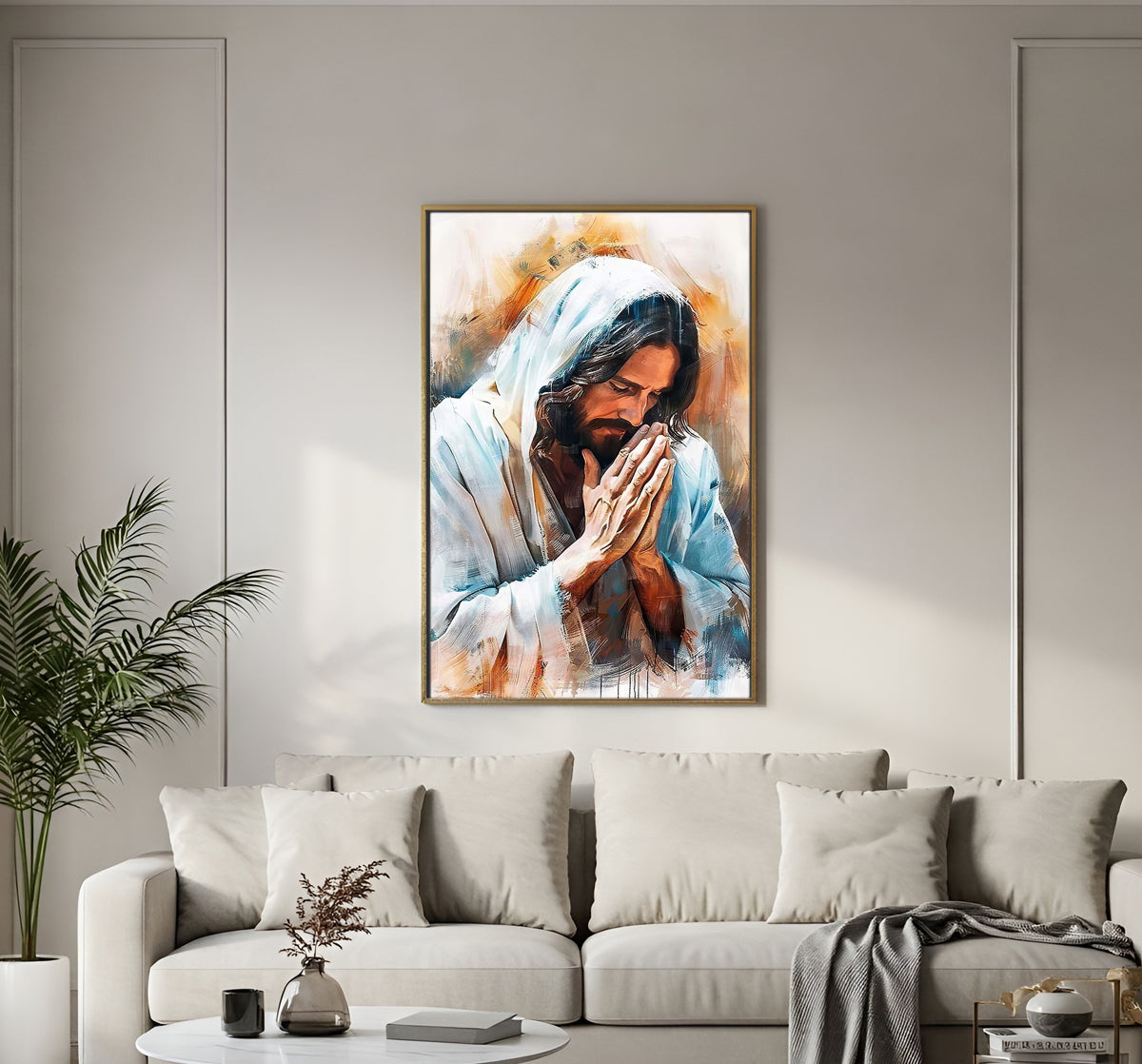 sacred heart Jesus hd Acrylic  wall photo frame3
