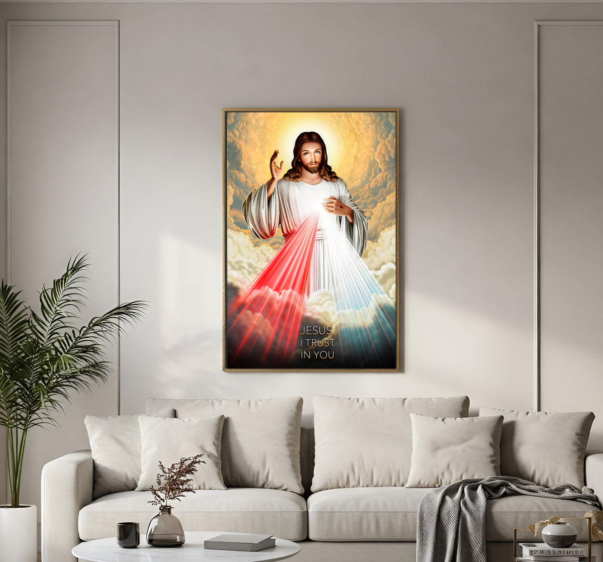 Divine mercy Jesus hd Acrylic  wall photo frames 13