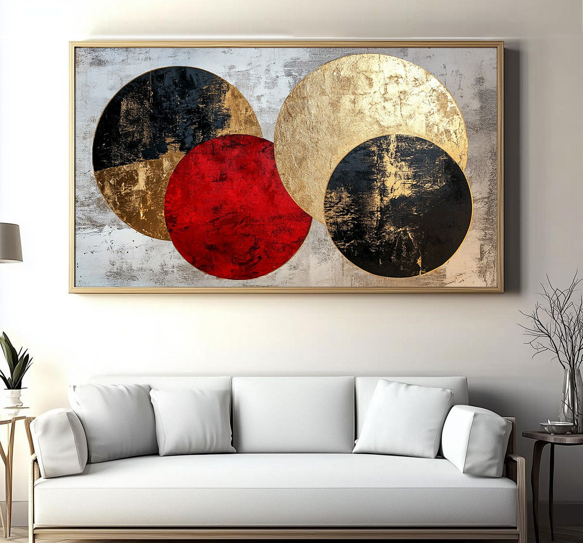 Best wall decor hd Acyrlic frames round design